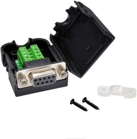 Female DB9 9pin D-SUB Terminal Board Solderless to Screw Terminal Connector in Kuwait