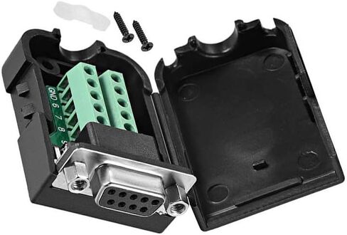 Female DB9 9pin D-SUB Terminal Board Solderless to Screw Terminal Connector in Kuwait