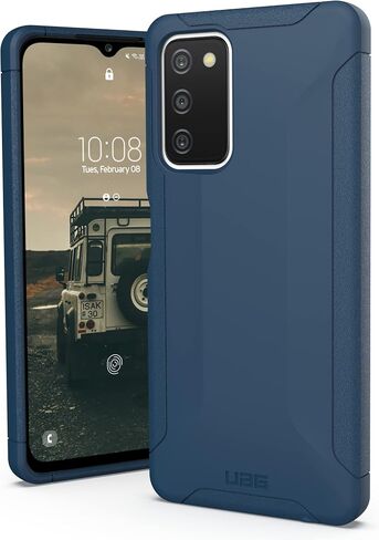 حافظة URBAN ARMOR GEAR UAG مصممة لهاتف Samsung Galaxy A03s (SM-A037) (متوافقة مع إصدار أمريكا الشمالية فقط) غطاء واقٍ عسكري مقاوم للصدمات وخفيف الوزن ومضاد للميكروبات أسود in Kuwait