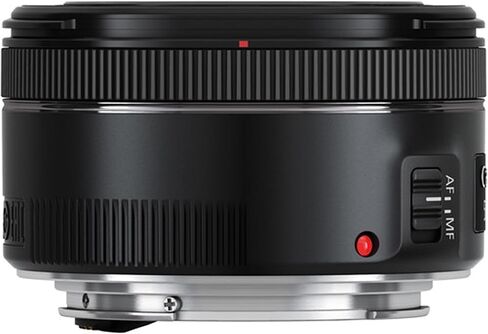 عدسة Canon EF 50mm f/1.8 STM Prime + ذاكرة سعة 128 جيجابايت + مرشح للأشعة فوق البنفسجية + حقيبة عدسة + مقبض + المزيد (مجموعة مكونة من 18 قطعة) (متجددة) in Saudi Arabia