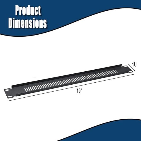 خزائن من راك اي تي 1U 19 انش، حشية هيكل فارغة بفتحات تهوية لوحة ستيل سوداء، خادم شبكة الإنترنت مركز بيانات الشبكة السحابية، فاصل مشقوق للتهوية، أقسام لوحة تثبيت، عبوة من قطعتين in Kuwait