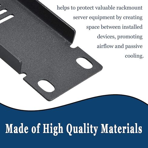 خزائن من راك اي تي 1U 19 انش، حشية هيكل فارغة بفتحات تهوية لوحة ستيل سوداء، خادم شبكة الإنترنت مركز بيانات الشبكة السحابية، فاصل مشقوق للتهوية، أقسام لوحة تثبيت، عبوة من قطعتين in Kuwait