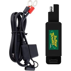 Battery Tender Ring Terminal Accessory Cable and USB Charger Adaptor: Battery Cord & 2.1 AMP USB Charging Adaptor for Mobile Devices - For Motorcycles, Golf Carts, ATVs - Quick Disconnect - 081-0174 in Saudi Arabia