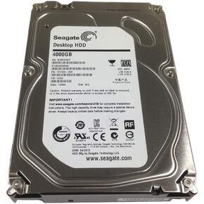 Seagate ST4000DM000 Desktop Hdd 4TB Sata 6GB/s Ncq 64MB Cache 3.5in Internal Bare Drive (Renewed) in Saudi Arabia