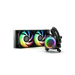 EKWB EK-Nucleus AIO CPU Cooler CR240 Lux, Digital RGB, Black in Kuwait