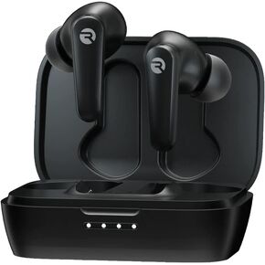 Raycon Work Earbuds Classic Bluetooth 5.2 Wireless with Noise Cancellation, Awareness Mode, 33 Hours of Battery, IPX5 Waterproof (Jet Silver) in Kuwait