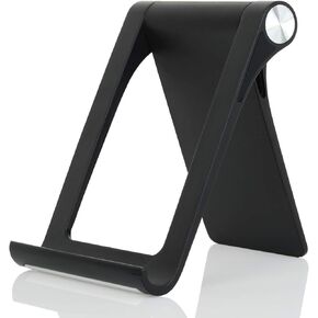 Uniwit Desktop Cell Phone Stand Holder Multi-Angle Adjustable Phone Desk Stand Tablet Holder for iPhone 14 13 12 11 Pro Max XS XR 8 Plus 6 7 Samsung Galaxy S22 S21 S20 S10 S9 Edge Android Smartphone