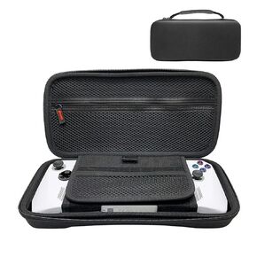 FiiMan ROG Ally Carrying Case Compitable with ASUS ROG Ally 7 inch 120Hz Gaming Handheld and accessories, Hard Shell Case with Folding Bracket for Travel and Storage Black (Thin) in Kuwait