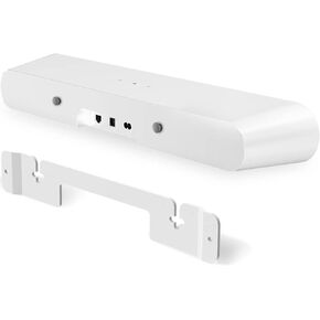 Soundbar Wall Mount for Sonos Ray, Hidden Low-Profile Floating Bracket, For Sonos Ray Mount Above or Below TV, Custom Heavy-Duty Steel Support, Easy Installation, Mounting Hardware Included, Black in Saudi Arabia