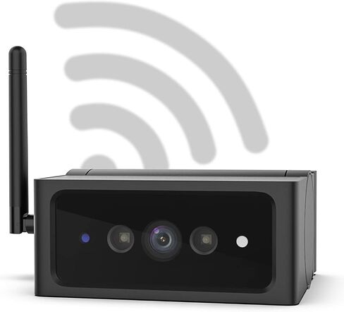 كاميرا احتياطية AUTO-VOX 1080P RV لاسلكية لـ Solar4 فقط، كاميرا الرؤية الخلفية بدون أسلاك، نظام كاميرا احتياطية للرؤية الليلية بالأشعة تحت الحمراء للسيارة والشاحنة والمقطورة وصلة الوصل in Kuwait