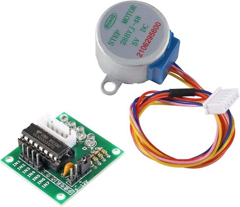 AEDIKO 6 Sets 28BYJ-48 ULN2003 5V Stepper Motor + ULN2003 Driver Board+120 Pin Cable in Saudi Arabia