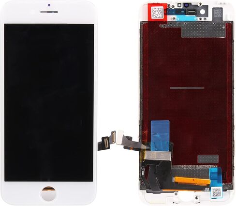 قطعة غيار شاشة A-MIND لهاتف iPhone 7 A1660 A1778 A1779 مقاس 4.7 بوصة LCD عرض مجموعة رقمية لشاشة تعمل باللمس ثلاثية الأبعاد مع مجموعة أدوات إصلاح لهاتف iPhone 7 LCD أبيض in Saudi Arabia