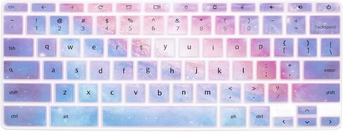 WYGCH Silicon Keyboard Cover for HP Chromebook 11 x360 11.6",Chromebook 11 G2/G3/G4/G5/G6 EE/G7 EE 11.6",Chromebook 14-ca 14-ak14-X Series/Chromebook 14 G2 G3 G4 Keyboard Skin,Cosmic Nebula in Kuwait