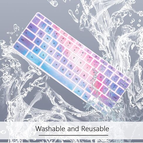 WYGCH Silicon Keyboard Cover for HP Chromebook 11 x360 11.6",Chromebook 11 G2/G3/G4/G5/G6 EE/G7 EE 11.6",Chromebook 14-ca 14-ak14-X Series/Chromebook 14 G2 G3 G4 Keyboard Skin,Cosmic Nebula in Kuwait