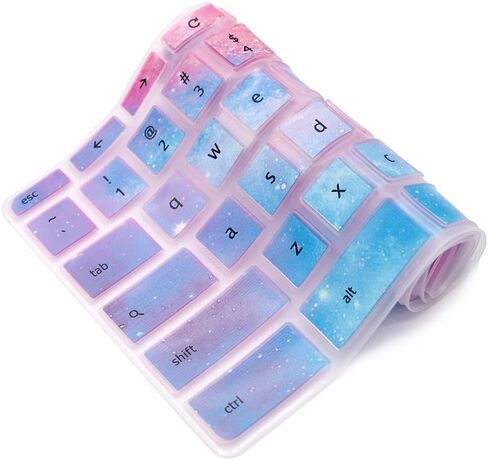 WYGCH Silicon Keyboard Cover for HP Chromebook 11 x360 11.6",Chromebook 11 G2/G3/G4/G5/G6 EE/G7 EE 11.6",Chromebook 14-ca 14-ak14-X Series/Chromebook 14 G2 G3 G4 Keyboard Skin,Cosmic Nebula in Kuwait