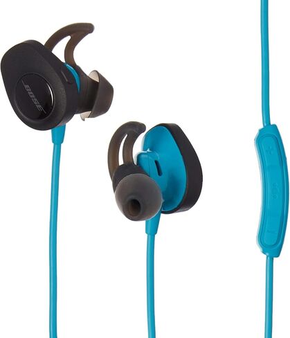 Bose SoundSport, Wireless Earbuds, (Sweatproof Bluetooth Headphones for Running and Sports), Black (Renewed) in Kuwait