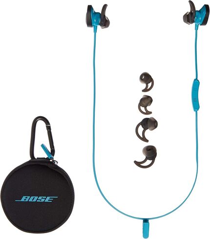 Bose SoundSport, Wireless Earbuds, (Sweatproof Bluetooth Headphones for Running and Sports), Black (Renewed) in Kuwait