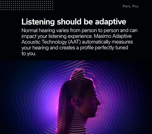 سماعات أذن دينون بيرل بلوتوث، سماعات أذن لاسلكية حقيقية لإلغاء الضوضاء النشطة، صوت مخصص مع تقنية ماسيمو الصوتية التكيفية، أدوات تحكم باللمس قابلة للتخصيص، عمر بطارية 24 ساعة in Kuwait