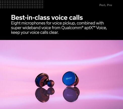 سماعات أذن دينون بيرل بلوتوث، سماعات أذن لاسلكية حقيقية لإلغاء الضوضاء النشطة، صوت مخصص مع تقنية ماسيمو الصوتية التكيفية، أدوات تحكم باللمس قابلة للتخصيص، عمر بطارية 24 ساعة in Kuwait