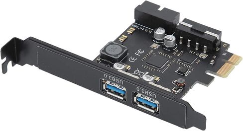 STW-3002 توافق واسع 5 جيجابت في الثانية PCI Express بطاقة توسيع اللوحة التوصيل السريع PCI-E إلى USB3.0 للكمبيوتر المكتبي in Saudi Arabia