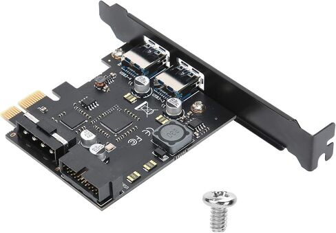 STW-3002 توافق واسع 5 جيجابت في الثانية PCI Express بطاقة توسيع اللوحة التوصيل السريع PCI-E إلى USB3.0 للكمبيوتر المكتبي in Saudi Arabia