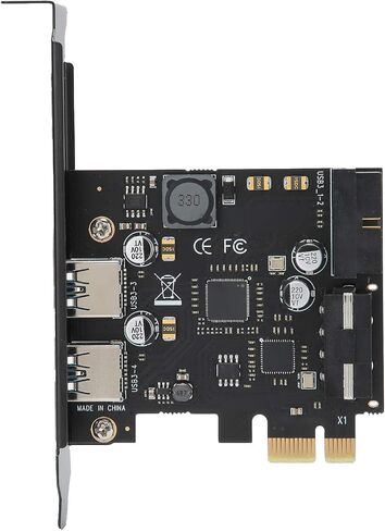 STW-3002 توافق واسع 5 جيجابت في الثانية PCI Express بطاقة توسيع اللوحة التوصيل السريع PCI-E إلى USB3.0 للكمبيوتر المكتبي in Saudi Arabia