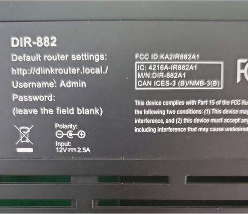 D-Link WiFi Router, AC2600 MU-MIMO Dual Band Gigabit 4K Streaming and Gaming with USB Ports, 4x4 Wireless Internet for Home (DIR-882-US), Black in Saudi Arabia