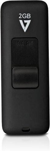 في سيفين ذاكرة فلاش USB 2.0 سلايدر سعة 2 جيجابايت من VF22GAR-3E - اسود in Kuwait
