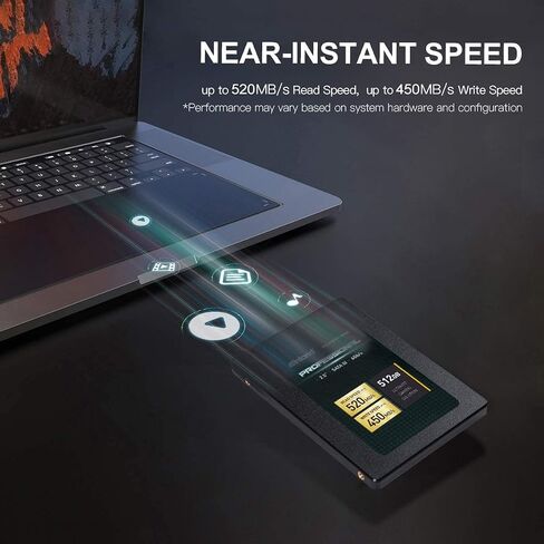 INLAND Professional 3 Pack 128GB SSD SATA III 6GB/s 2.5 "TLC 3D NAND محرك الحالة الصلبة الداخلي (3x128GB) in Saudi Arabia