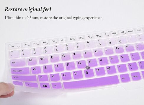 Keyboard Cover for Lenovo Thinkpad X1 Carbon 5th/6th/7th 2019 2018 2017 / ThinkPad X1 Yoga 14" 3 4 5th Gen/Thinkpad A475 L460 L470 T460 T460p T460s T470 T470p T470s T480 T480S Skin, Rainbow in Kuwait