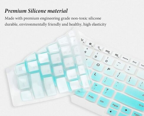 Keyboard Cover for Lenovo Thinkpad X1 Carbon 5th/6th/7th 2019 2018 2017 / ThinkPad X1 Yoga 14" 3 4 5th Gen/Thinkpad A475 L460 L470 T460 T460p T460s T470 T470p T470s T480 T480S Skin, Rainbow in Kuwait
