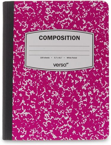 Verso Kindle Case - Scholar Classic Purple Composition Book Folio Style Protective Case for Amazon Kindle (fits Kindle Paperwhite, Kindle, and Kindle Touch), Purple in Kuwait