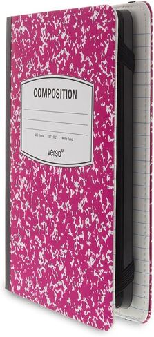 Verso Kindle Case - Scholar Classic Purple Composition Book Folio Style Protective Case for Amazon Kindle (fits Kindle Paperwhite, Kindle, and Kindle Touch), Purple in Kuwait