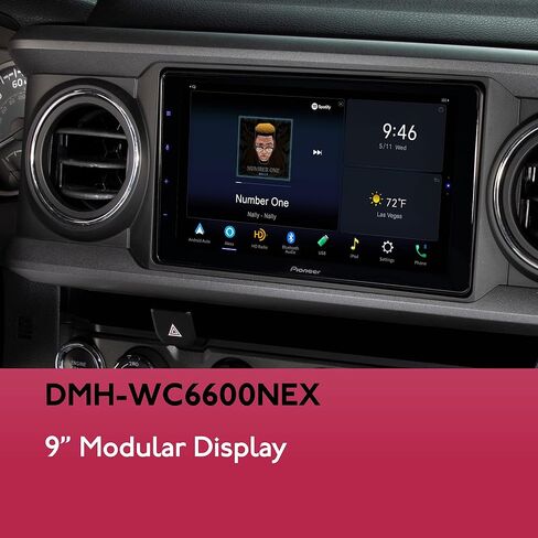 بايونير DMH-WC6600NEX 9 انش امازون اليكسا مدمج، اندرويد اوتو، ابل كاربلاي، بلوتوث - مستقبل حلول معيارية in Saudi Arabia