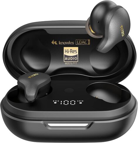 TOZO Golden X1 Wireless Earbuds Balanced Armature and Hybrid Dynamic Driver in Saudi Arabia