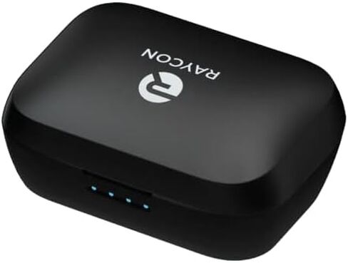 Raycon Work Earbuds Classic Bluetooth 5.2 Wireless with Noise Cancellation, Awareness Mode, 33 Hours of Battery, IPX5 Waterproof (Jet Silver) in Kuwait