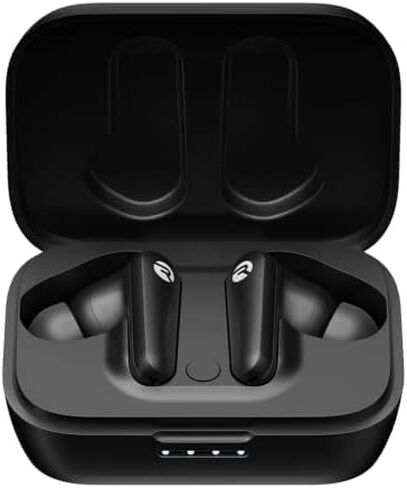 Raycon Work Earbuds Classic Bluetooth 5.2 Wireless with Noise Cancellation, Awareness Mode, 33 Hours of Battery, IPX5 Waterproof (Jet Silver) in Kuwait