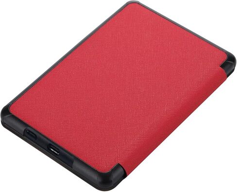 Generic حافظة لجهاز Kindle 8th Gen 2016 (نموذج رقم SY69JL)، غطاء جلدي ذكي واقٍ نحيف مع خاصية التنبيه/النوم التلقائي باللون الأخضر النعناعي in Kuwait