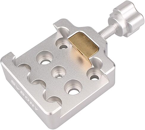 SVBONY Medium Dovetail Clamp with a Brass Screws for Telescopes and Cameras (Silver) in Saudi Arabia