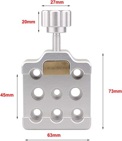 SVBONY Medium Dovetail Clamp with a Brass Screws for Telescopes and Cameras (Silver) in Saudi Arabia