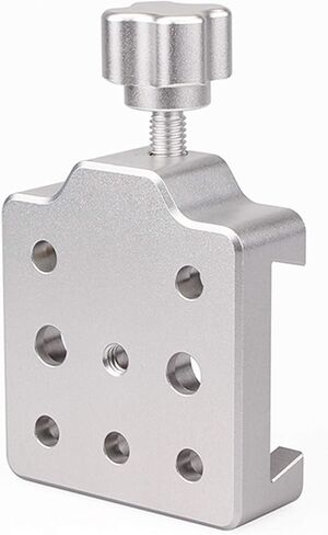 SVBONY Medium Dovetail Clamp with a Brass Screws for Telescopes and Cameras (Silver) in Saudi Arabia