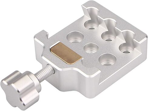SVBONY Medium Dovetail Clamp with a Brass Screws for Telescopes and Cameras (Silver) in Saudi Arabia