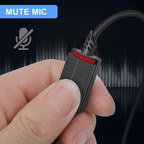 كابل صوت بديل MQDITH 2.0M متوافق مع سماعة الألعاب Astro A40 A40TR، وسلك كتم الصوت المضمن ولا يوجد سلك تحكم في مستوى الصوت (سلك النايلون) in Kuwait