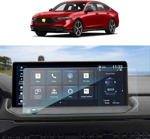 SKTU for 2025 2026 2027 Honda Odyssey Screen Protector Tempered Glass 9H | 2025+ Odyssey EX-L/Sport-L/Touring/Elite 9 Inch Navi Honda Odyssey 2025 2026 2027 Accessories [Anti-Glare&Scratch, Ultra HD] in Kuwait