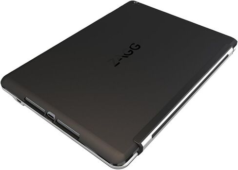 زاج حافظة زاج Slim Book رفيعة للغاية ، مفصلية مع لوحة مفاتيح بلوتوث قابلة للفصل لجهاز iPad mini 4 - أسود in Kuwait