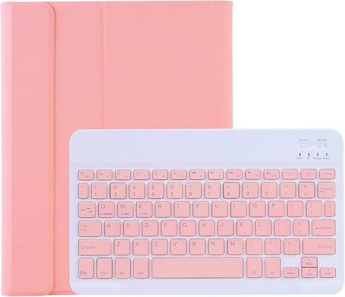 حافظة لوحة المفاتيح Lrufodya لجهاز iPad Mini 1 2 3 4 /Mini 5 مع لوحة مفاتيح لاسلكية قابلة للفصل وحامل قلم، حافظة غطاء ذكي نحيف للنوم/الاستيقاظ التلقائي (أزرق) in Kuwait
