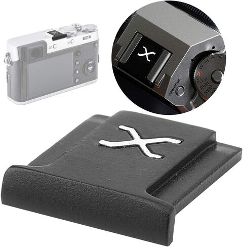 Bindpo Camera Hot Shoe Cover, All Metal Lightweight Camera Hot Shoe Protection Cover, for Fuji X Series Cameras in Saudi Arabia