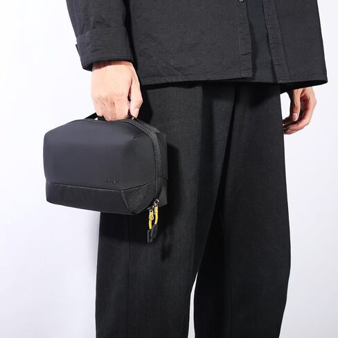 Omnpak إلكترونيات منظم الحقيبة السفر التكنولوجيا المنظم حقيبة الحبل المنظم حقيبة كما إكسسوارات السفر للرجال النساء المحمولة حقيبة تخزين الحبل مقاومة للماء للشاحن، والكابلات، وبنك الطاقة، والشخصية in Kuwait