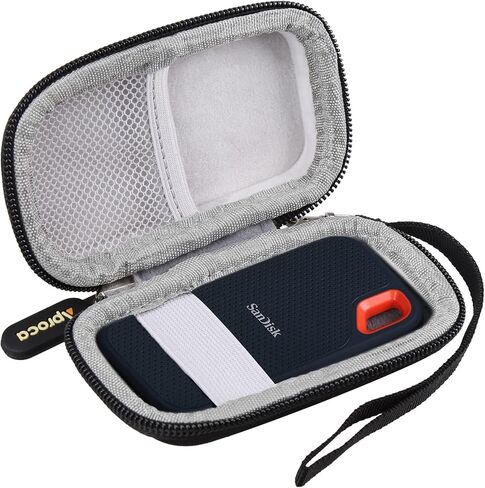 حقيبة Aproca Hard Travel Case for G-Technology 1TB 2TB 500GB G-Drive Mobile SSD/SanDisk 500GB 250GB 1TB 2TB Extreme Portable SSD in Saudi Arabia