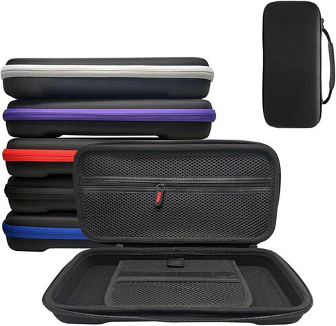 FiiMan ROG Ally Carrying Case Compitable with ASUS ROG Ally 7 inch 120Hz Gaming Handheld and accessories, Hard Shell Case with Folding Bracket for Travel and Storage Black (Thin) in Kuwait